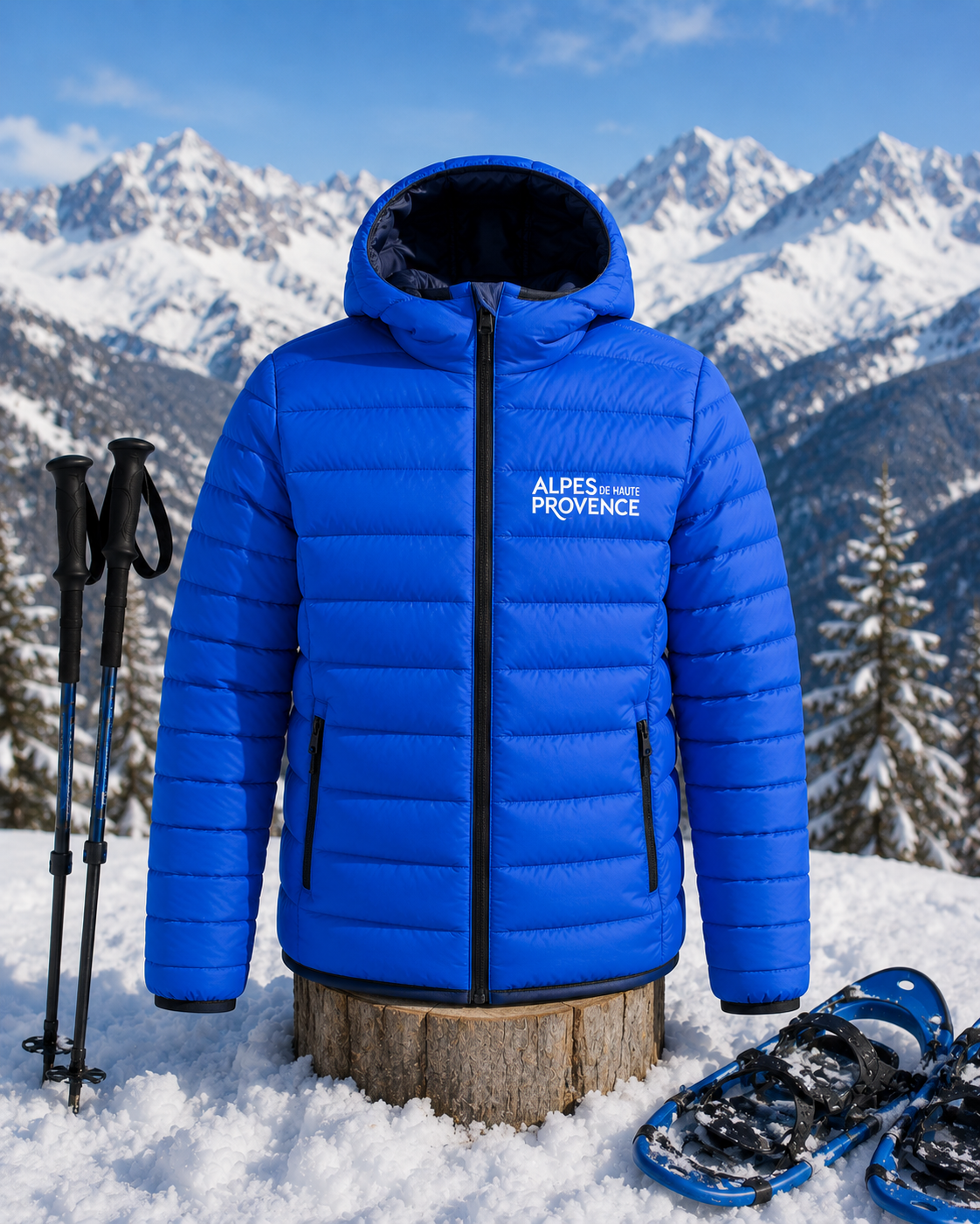 1-3 Doudoune homme capuche face seule