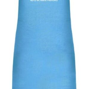 Tablier Irrésistible bleu lagon à bavette