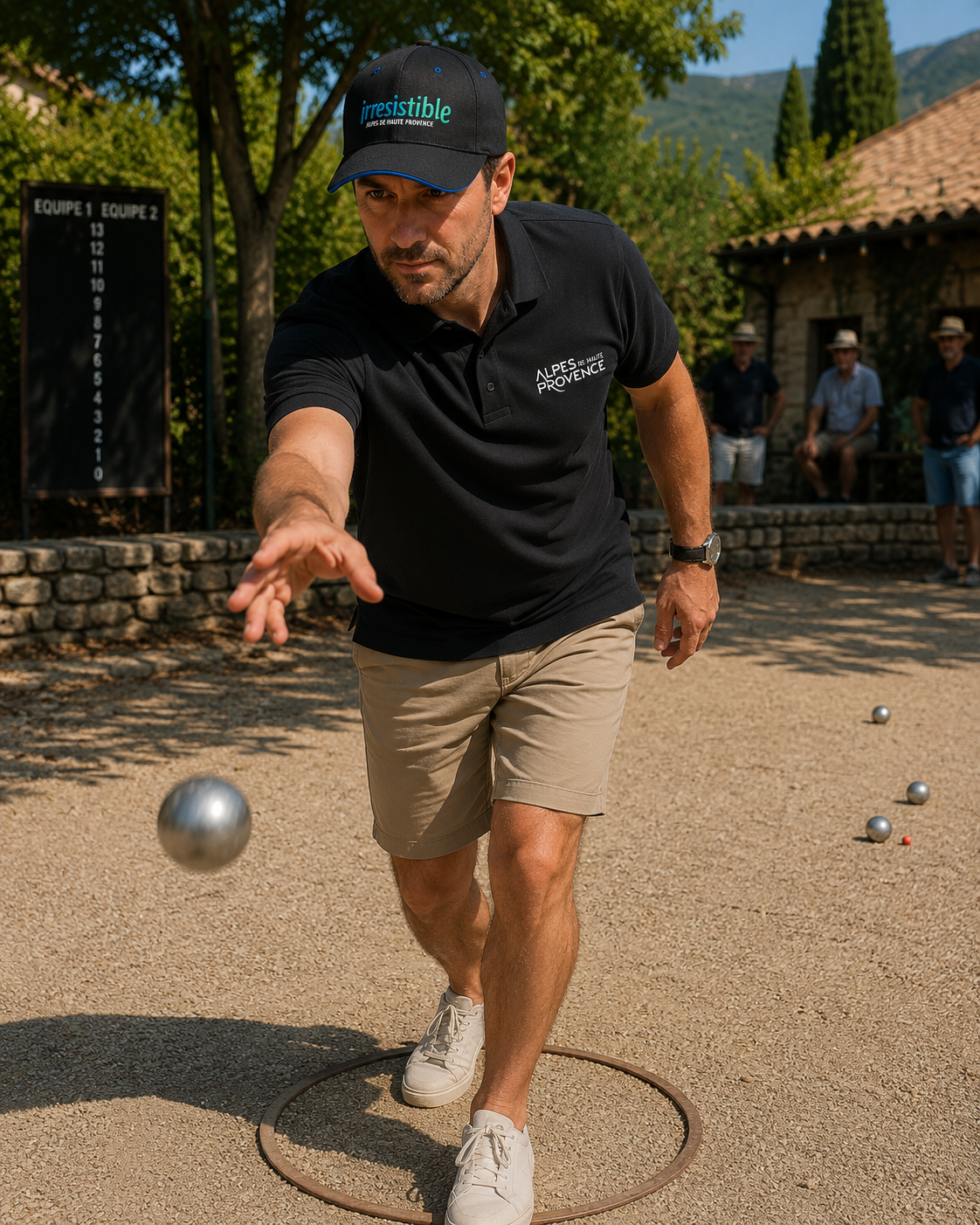 4-1 Polo noir face