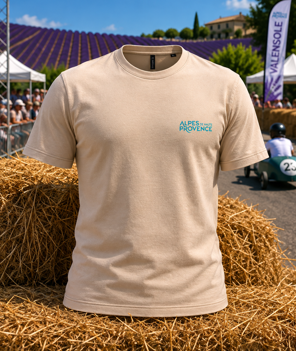 4-7 tshirt beige homme face seul